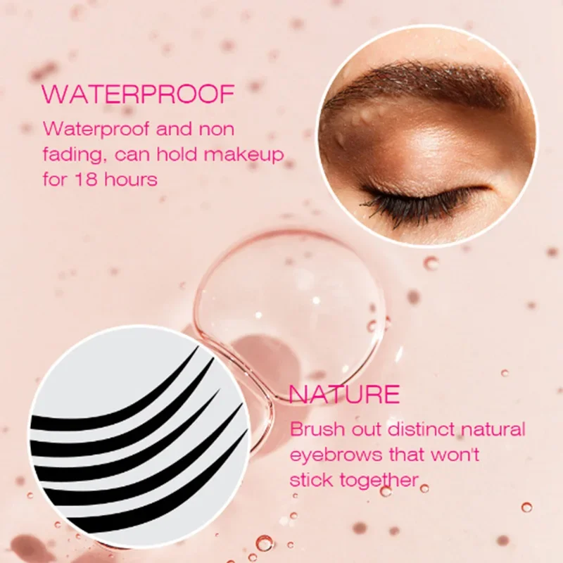 Gel Eyebrow Styling Cream Clear Semi-permanet Brow Lifting Beauty Makeup Transparent Natural Eyebrow Enhancer Lasting Waterproof