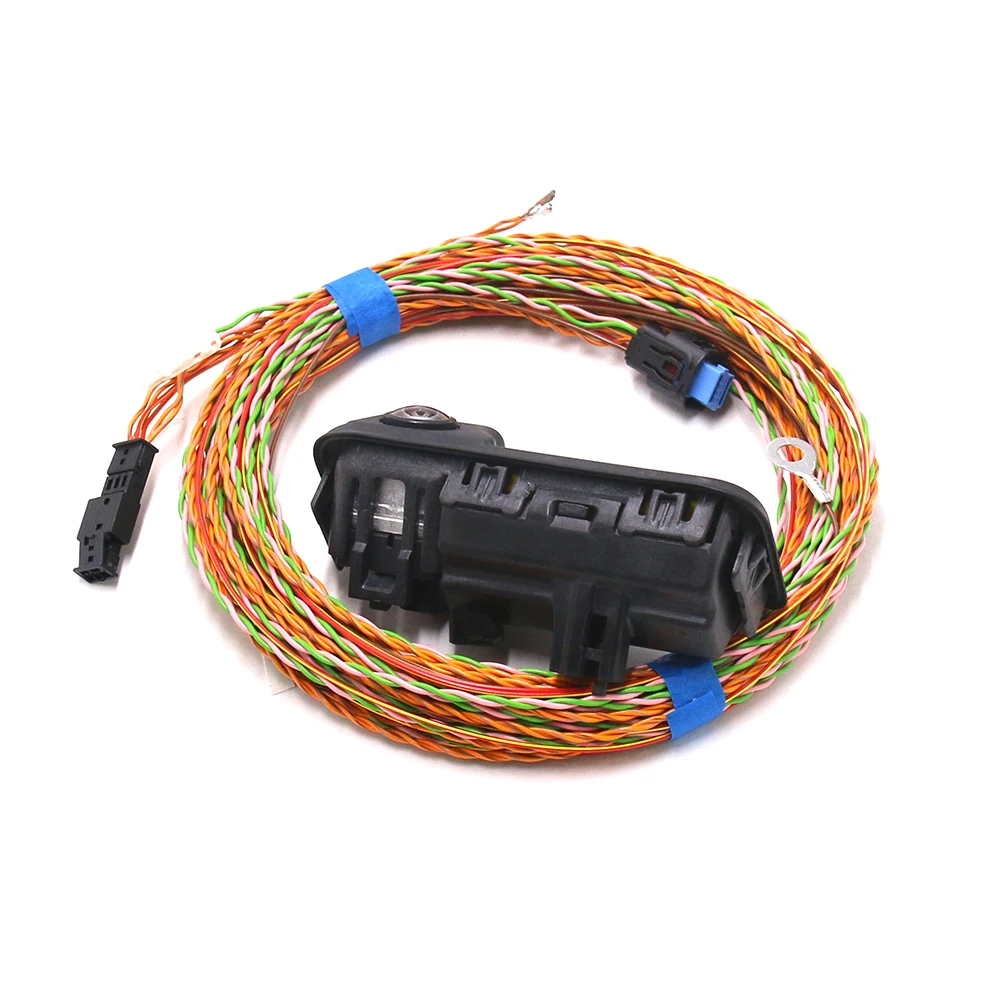 FOR NEW OCTAVIA MK4 High Line Rear View Camera with Guidance Line + wiring harness 5E3827566