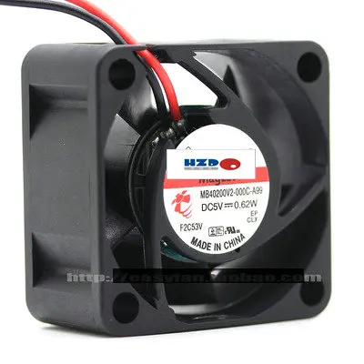 HZDO MB40200V1-000C-A99 MB40200V2-000C-A99 MB40200V3-000C-A99 DC5V 40*40*20MM 4CM cooling fan