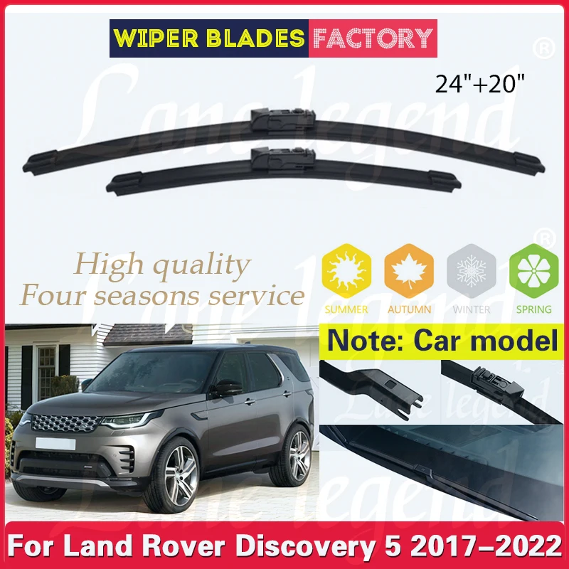 

Car Wiper Blade Front Window Windscreen Windshield Wipers Blades For Land Rover Discovery 5 L462 2017 2018 2019 2020 2021 2022