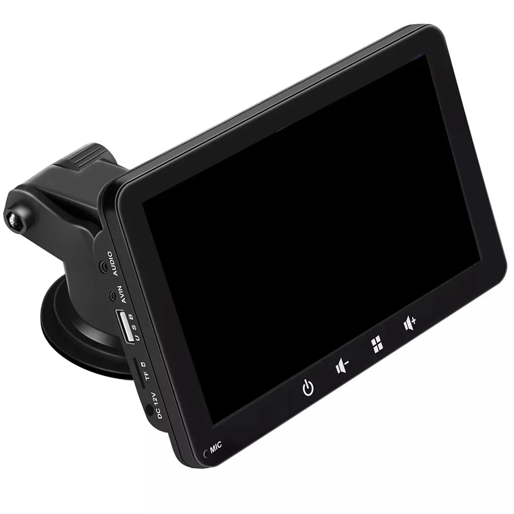 

MP5 Player Car Radio Mirror Link Support Self-adhesive Holder Suction Cup Mount USB TF Card Input 6.61 X 4.37 X 7.99 Inches