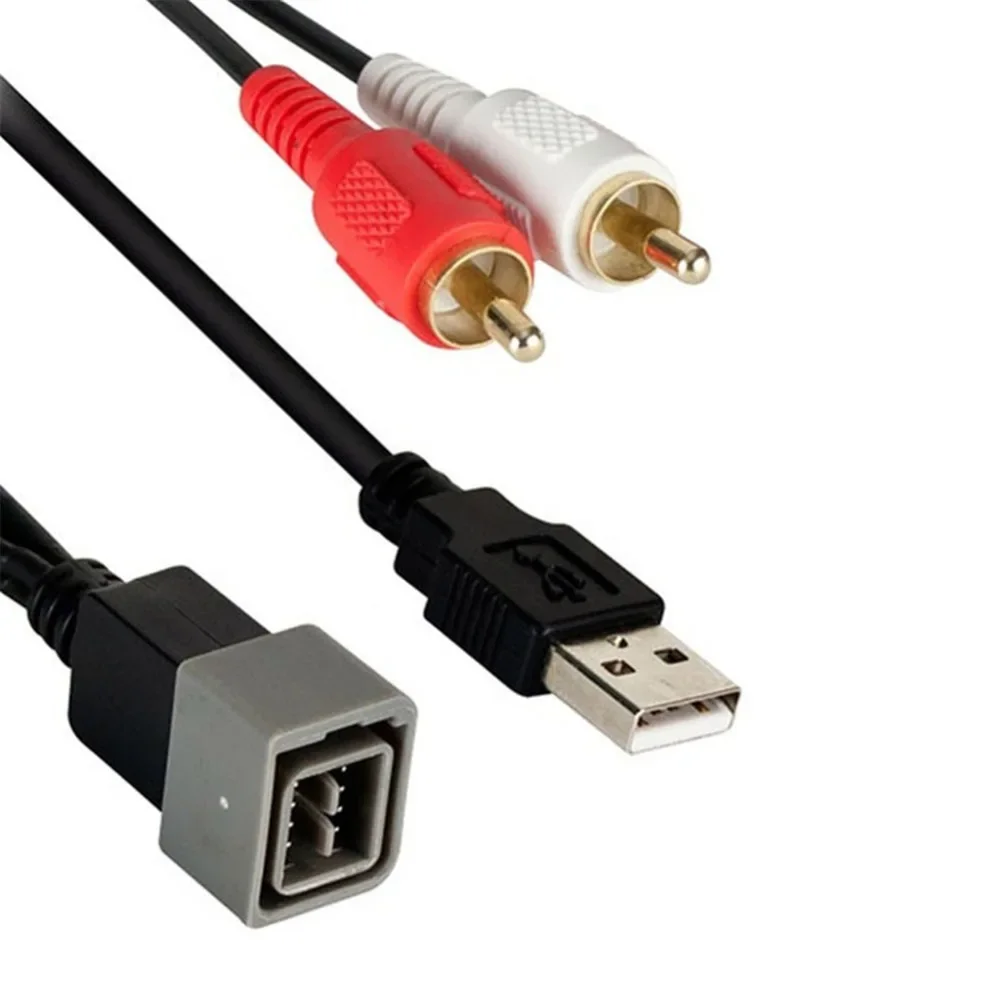 For Nissan Qashqai Connectivity Solution Car Audio Cable Car Audio System Color Black Easy Installation Clear Audio Transmission