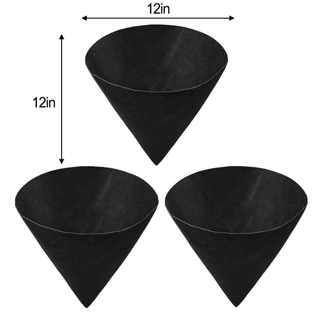 

Outdoor Gardening As Shown Cone-Shaped Liners Felt Gardening Mats Garden Plant Support Easy Setup For Gardeners
