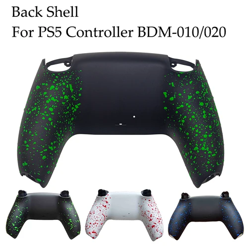 Imagen 1 del producto Carcasa trasera antideslizante de repuesto para controlador PS5, BDM-010/020, carcasa trasera, piezas de repuesto para mejorar el juego