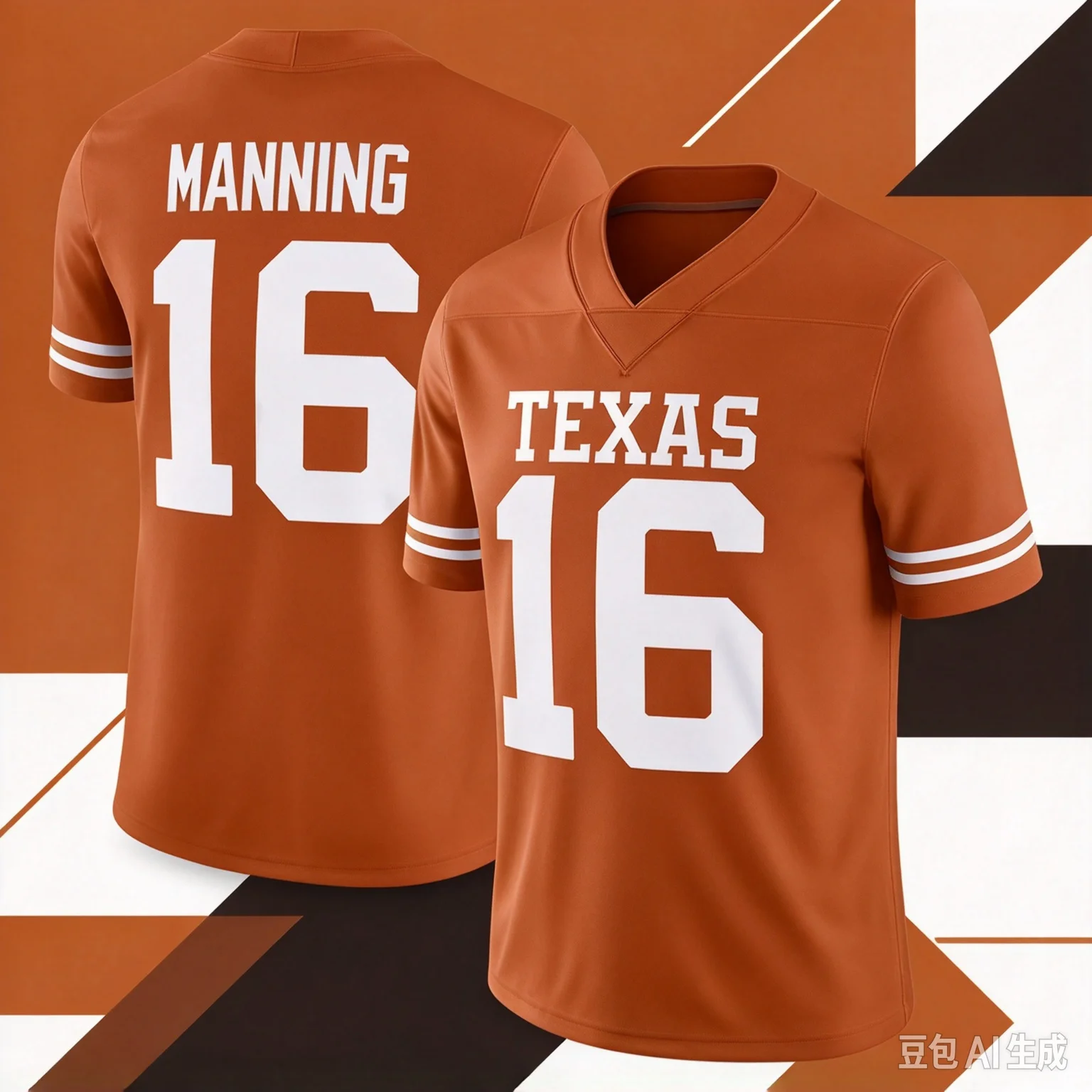 Texas Longhorns Unisex Rugby Jersey, 3D Print Mesh Breathable American Style Football Jersey, Men Oversize Quick Drying Shirt
