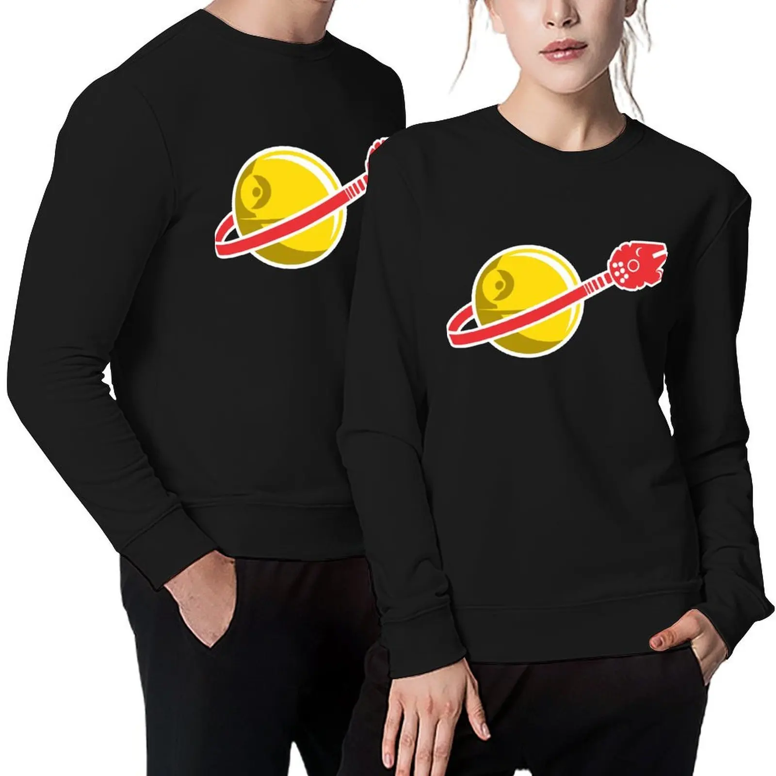 

ROTJ - Spin On Classic Space Logo Pullover mens clothes men clothes male clothes blouse anime sweatshirt
