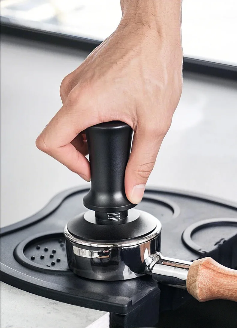 SongBean 51/53/58mm Balance And Stability Coffee Tamper Automatically Rebounds With A Constant Force Of 30 Pounds