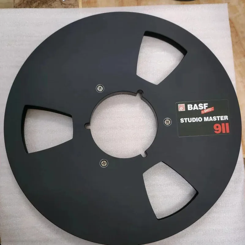 1/4 10.5 بوصة بكرة مفتوحة شريط الصوت فارغة Nab Hub بكرة إلى بكرة مسجلات مع القرص ملحقات ألومنيوم جديدة