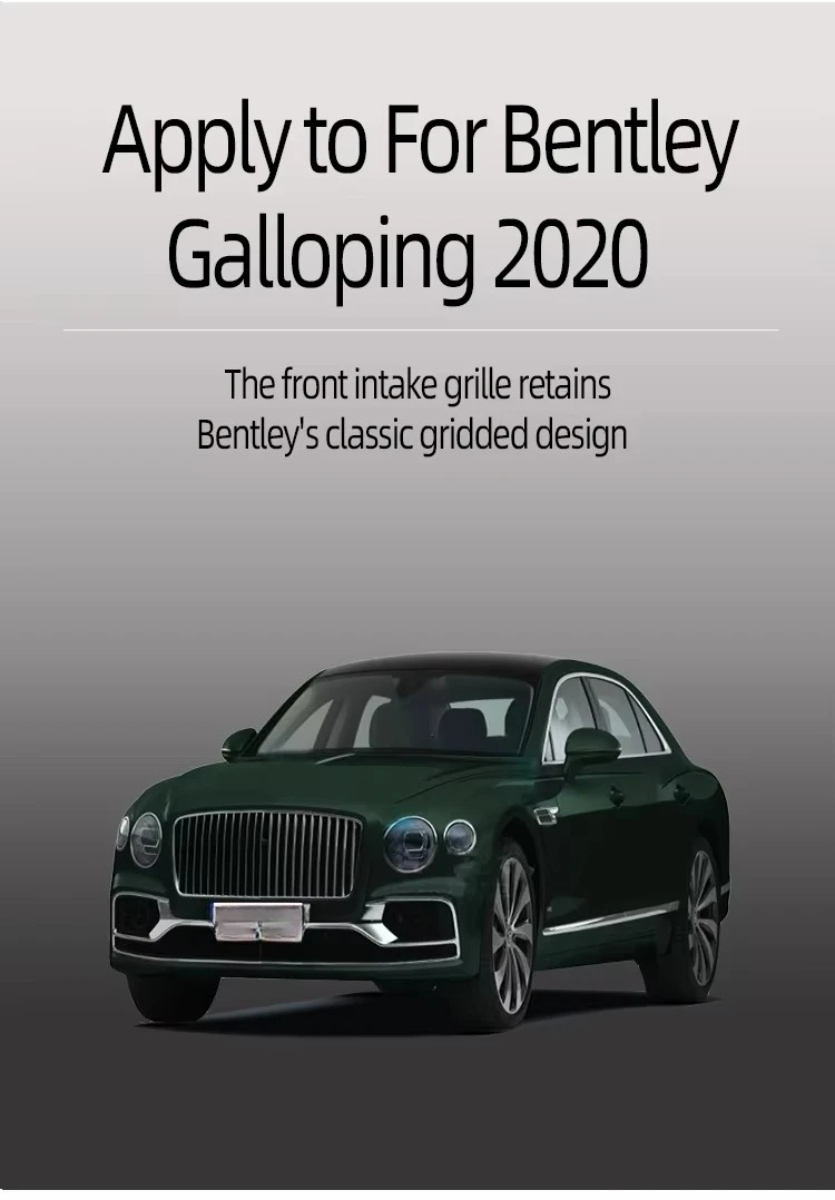 ROVCE High Quality Auto Part Car Front Bumper Grille Car Accessories for Gallop Flying Spur 2020