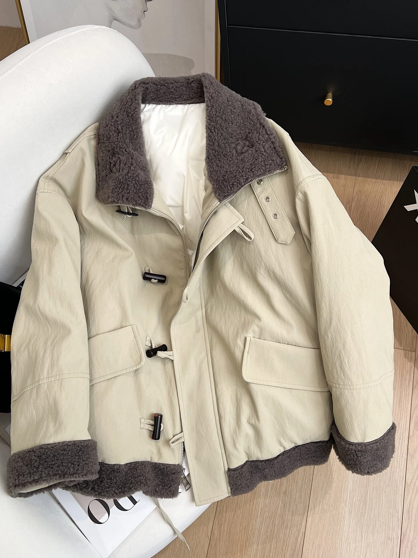 Retro coreano sle thiened quente parka algodão jaet das mulheres dos homens outono inverno solto emagrecimento algodão preenchido parte superior do corpo