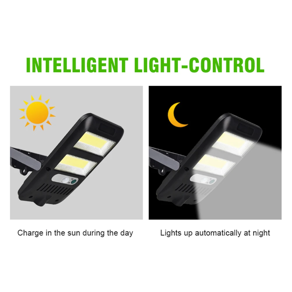 

Solar Sensor Wall Light Outdoor Waterproof Led Solar Powered Yard Light Durable Eco-Friendly Bright Easy Install Garden Patio