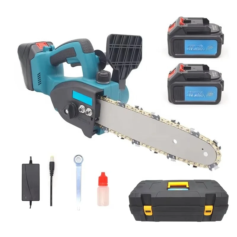 

ZC1-4000mAh Heavy Duty Wood Cordless Chainsaw with Battery and Charger
