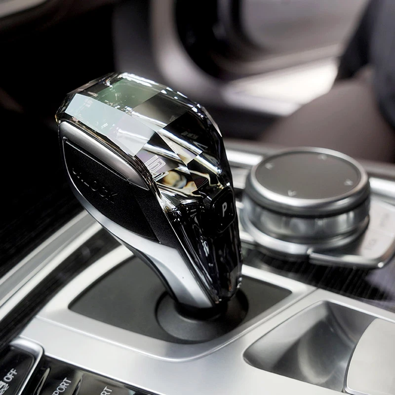Crystal Gear Shift Knob Lever for BMW F30 G30 G01 G08 G11 G12 F10 F32 F34 F36 F20 Series - Premium Crystal Shift Lever Set