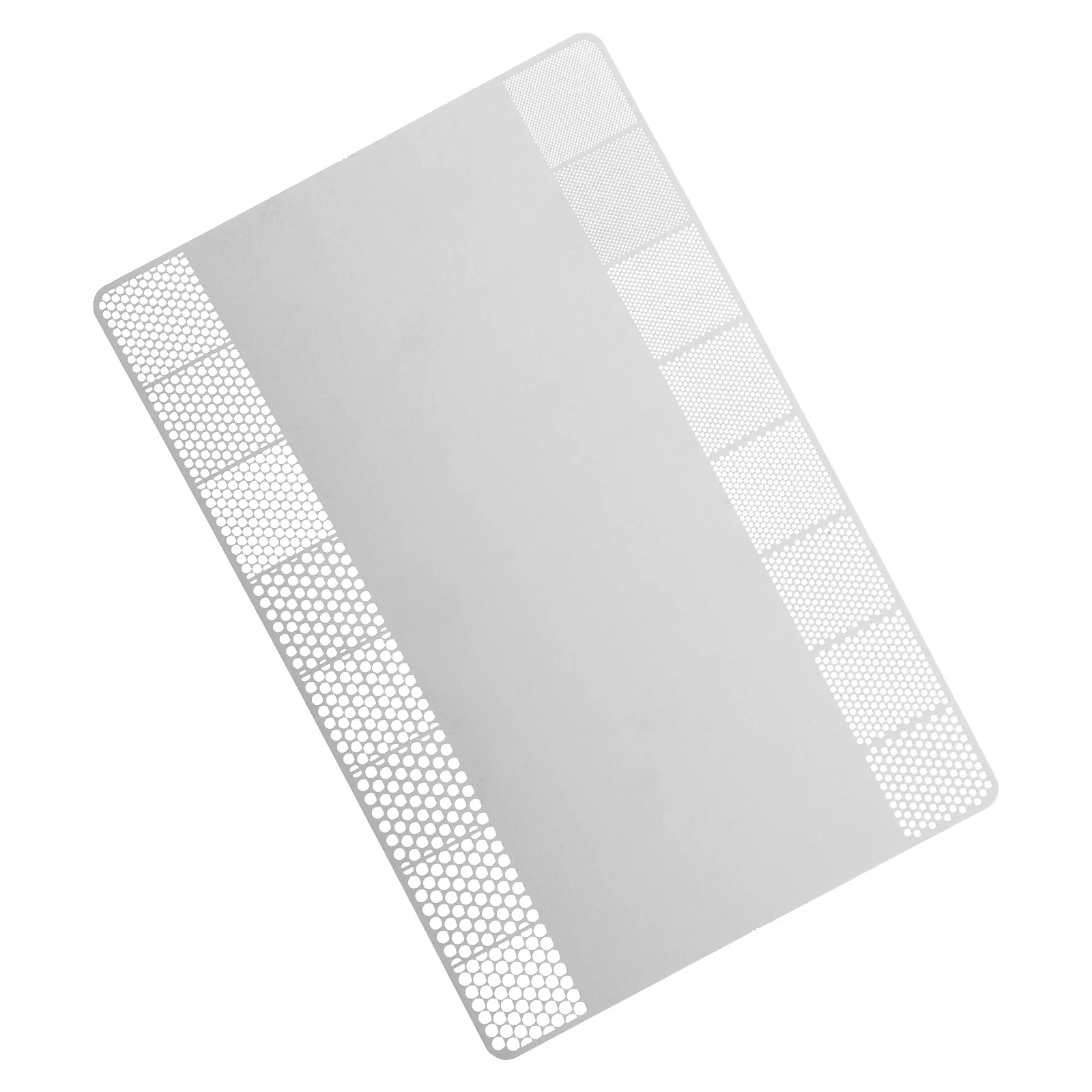 

Coffee Grind Ruler Stainless Steel Measuring Tool for Ground Coffee Size Precision Measurement Essential Accessory for