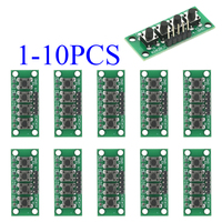 1-10PCS 1x4 4 Independent Key Button Keypad Keyboard Module Mcu For Arduino Student Class Design Graduation Project Experiment