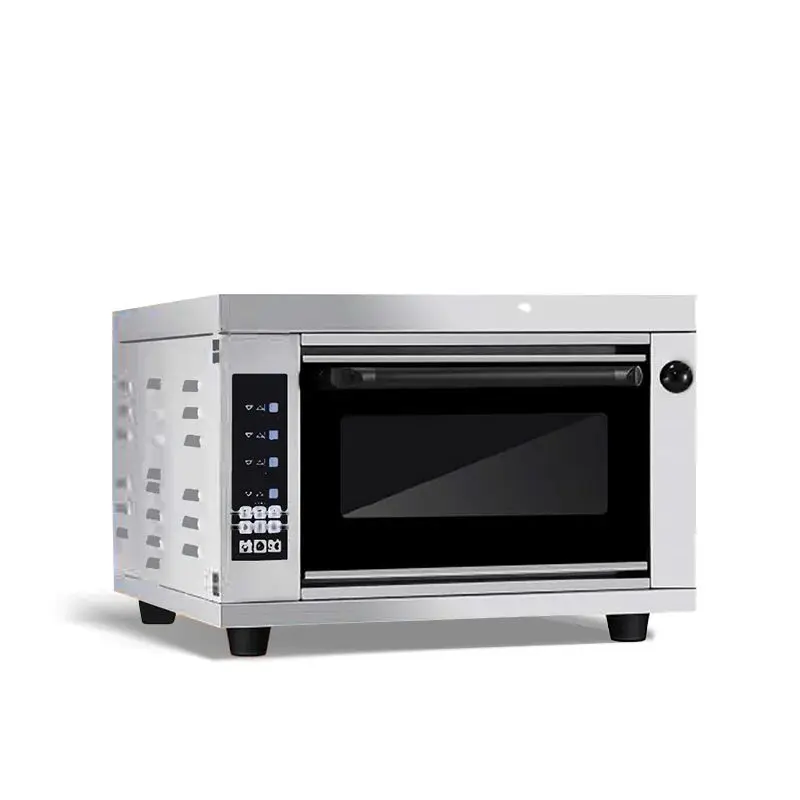 ใหม่ Commercial ยุโรปสไตล์เตาอบไฟฟ้า 60L หลอดความร้อนเตาอบความร้อนยุโรปสไตล์พิซซ่าเตาอบ