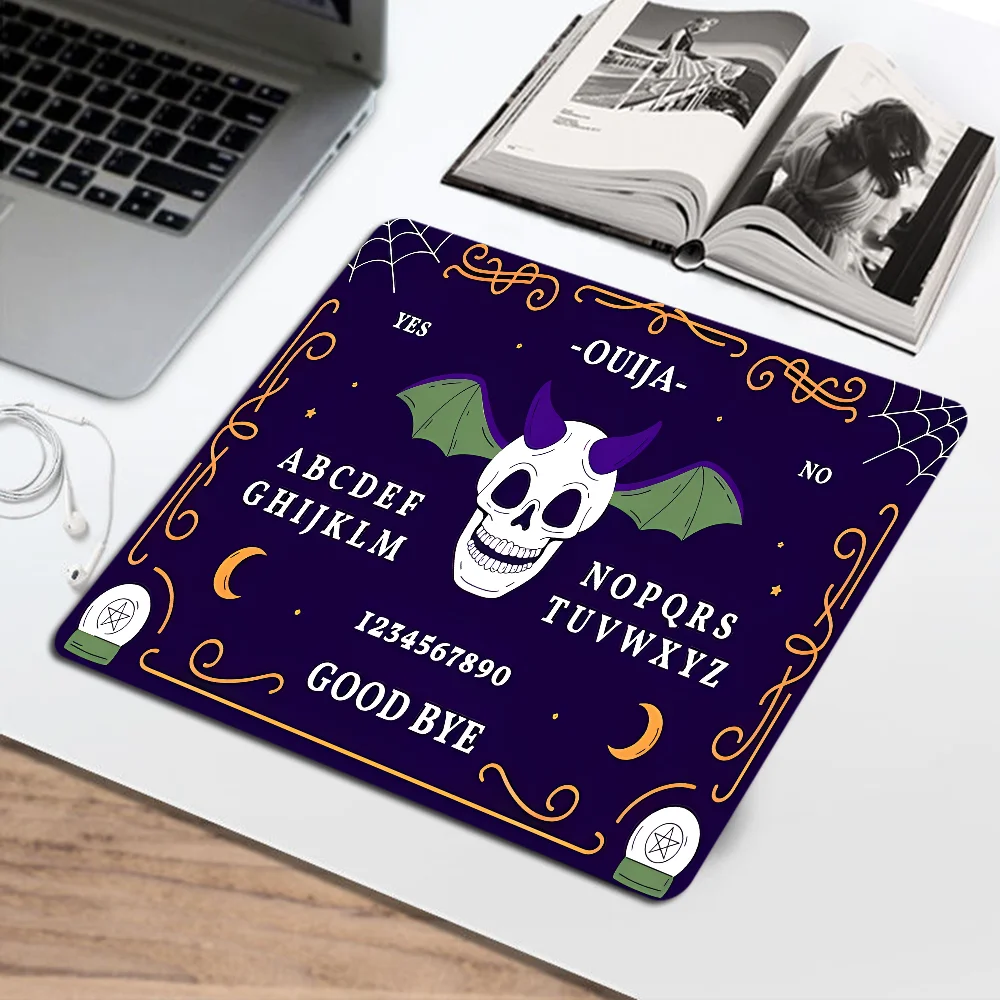 Halloween Ouija Board Mousepad Anti-Slip Gaming Mouse Pad Gamer Desk Mat Keyboard Pad Decoration Mause Pad OfficeAccessories