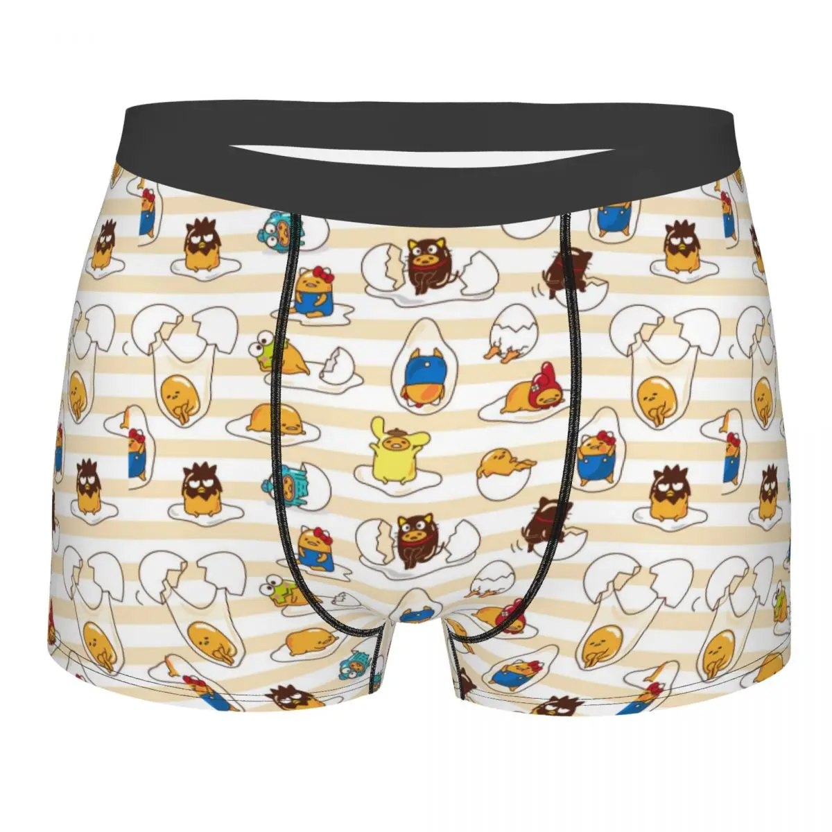

Custom Anime Gudetama Cartoon Boxers Shorts Mens Briefs Underwear Novelty Underpants