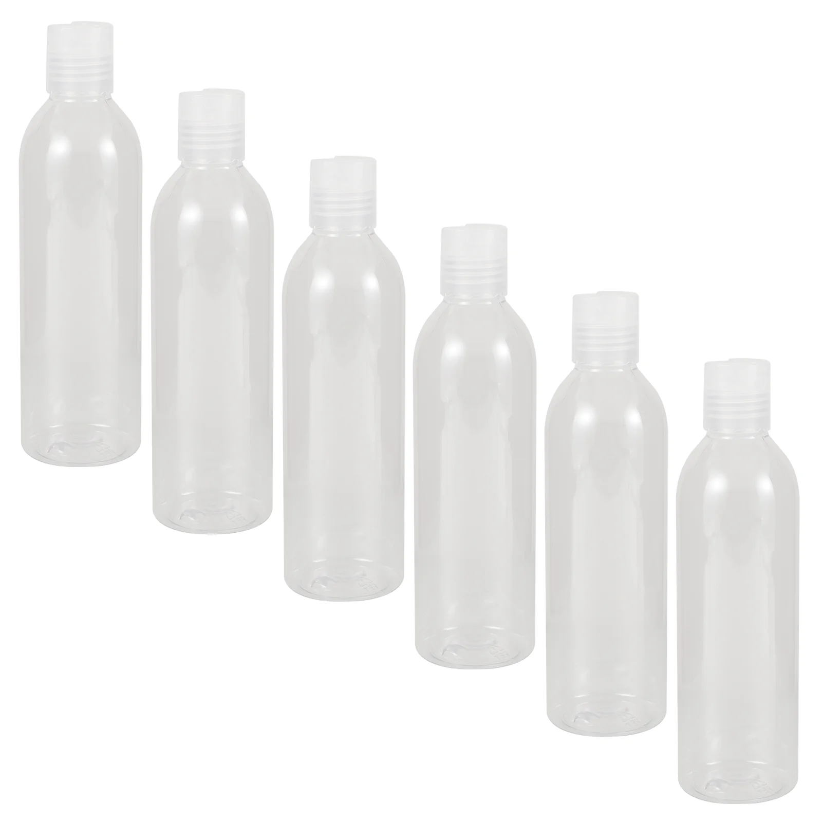 

6 Pcs Portable Container Empty Bottle Shampoo Dispenser Travel Bottles Containers