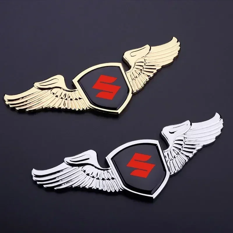 for Swift SX4 S Cross Jimny Samurai Vitara Xl Alto Liana Car Front Hood Bonnet Sticker Auto Metal 3D Emblem Badge