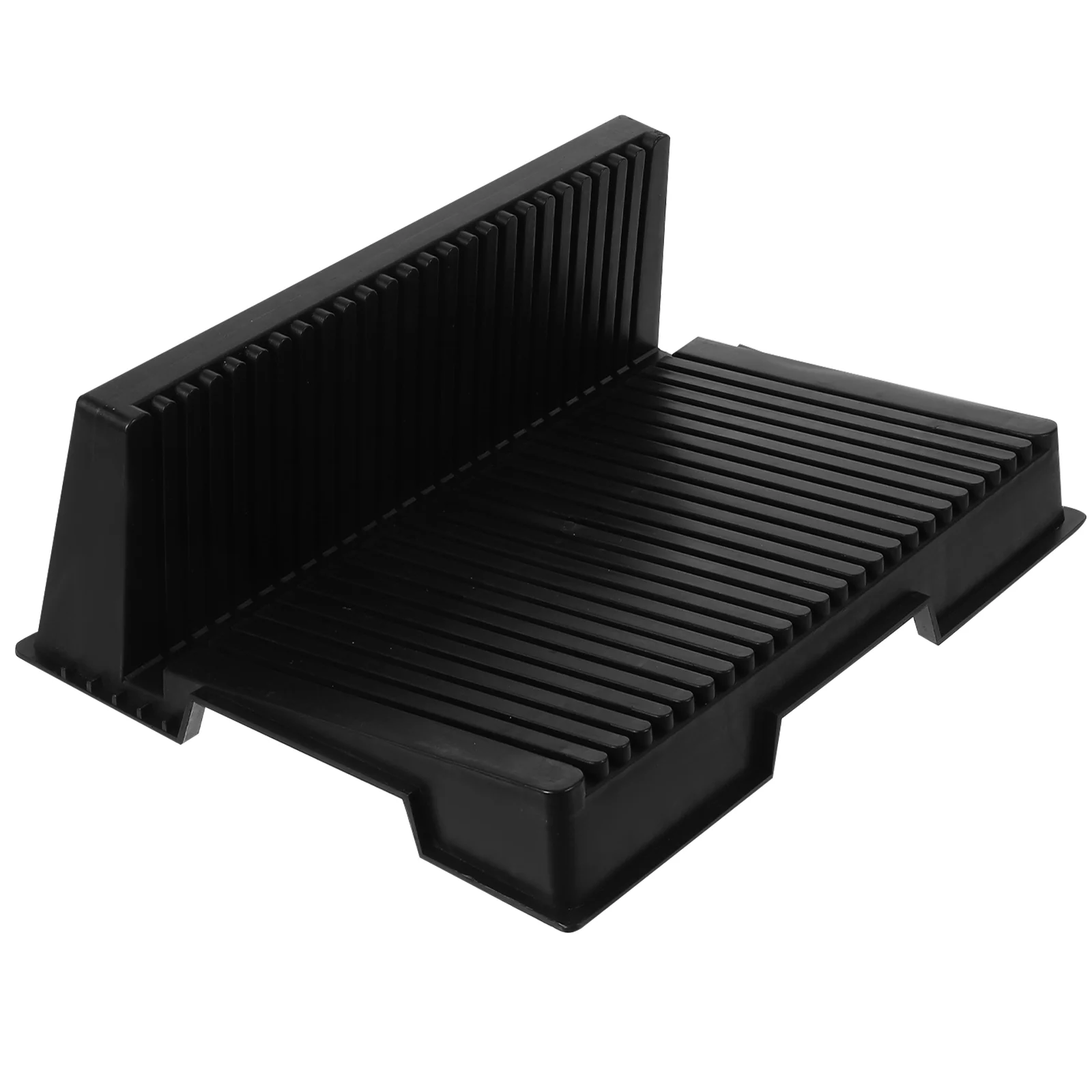 Suporte de barra antiestática, rack de circulação tipo L de 25 slots, suporte antiestático para PCB