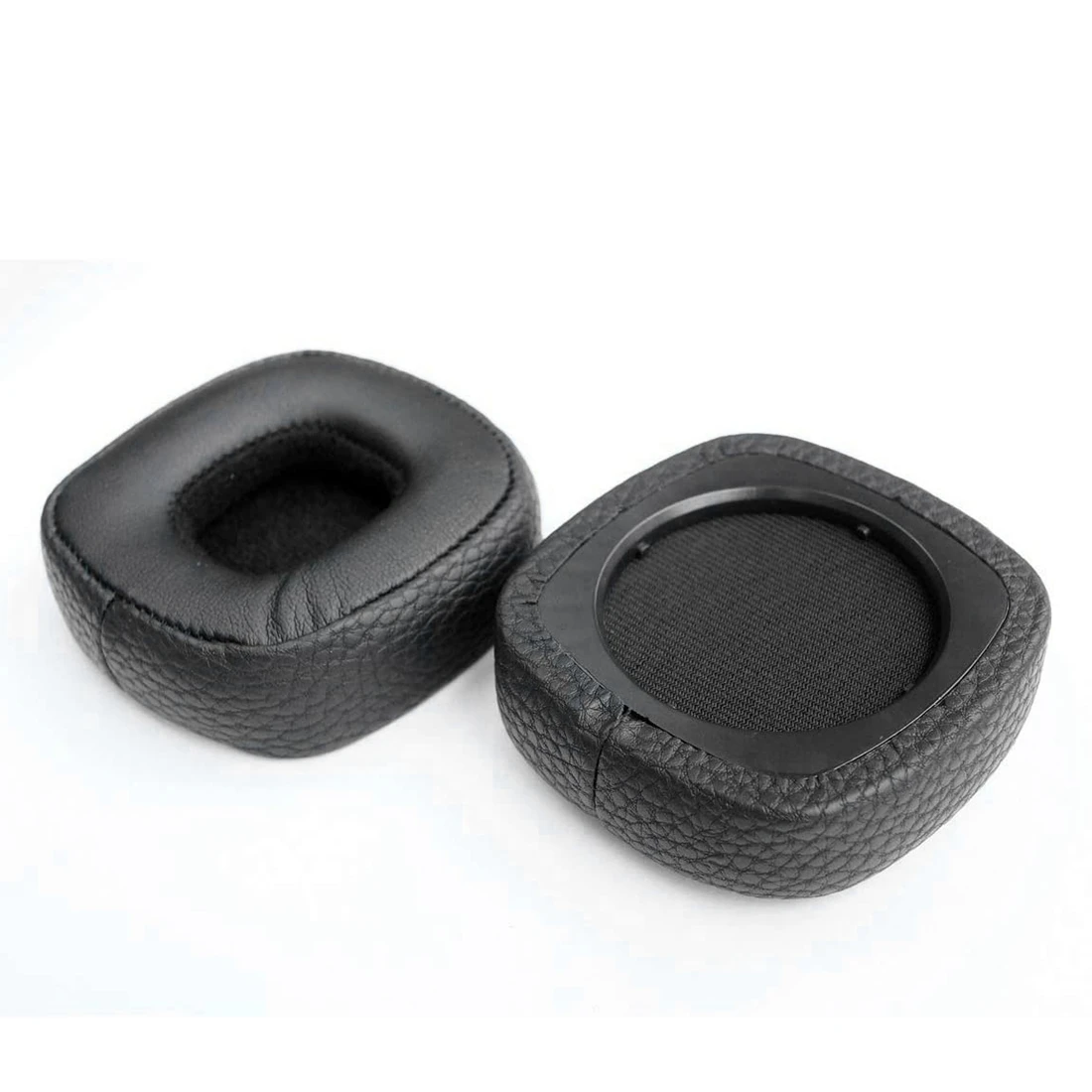 أسود بو الجلود منصات الأذن ، وسادة الأذن مع كليب ، استبدال ل مارشال الكبرى iii 3 سماعات