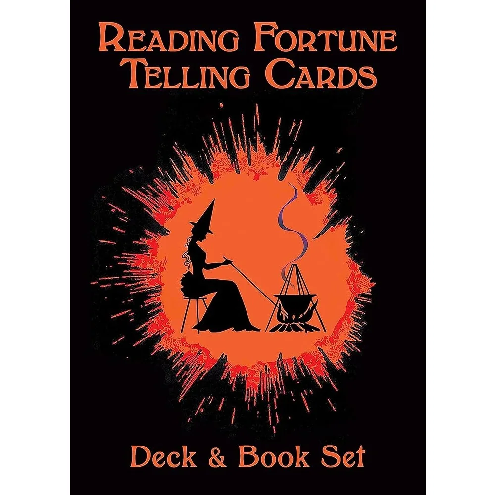 

10.4x7.3cm Reading Fortune Telling Cards Deck 55 Cards