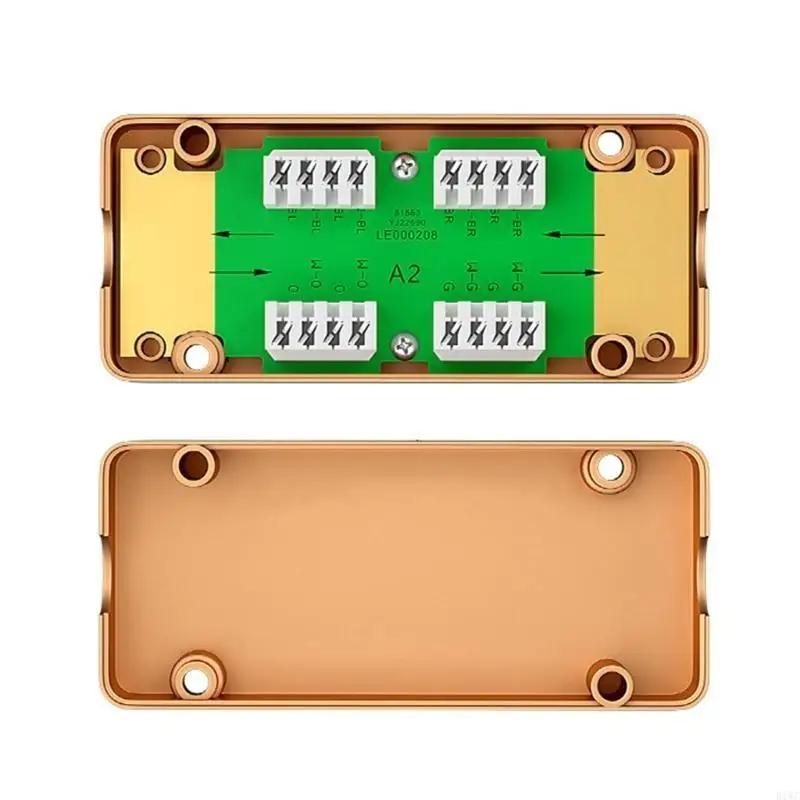 

CAT6/CAT6A/CAT7 Ethernet Junction Box Connectors For Seamlessly Cable Extension