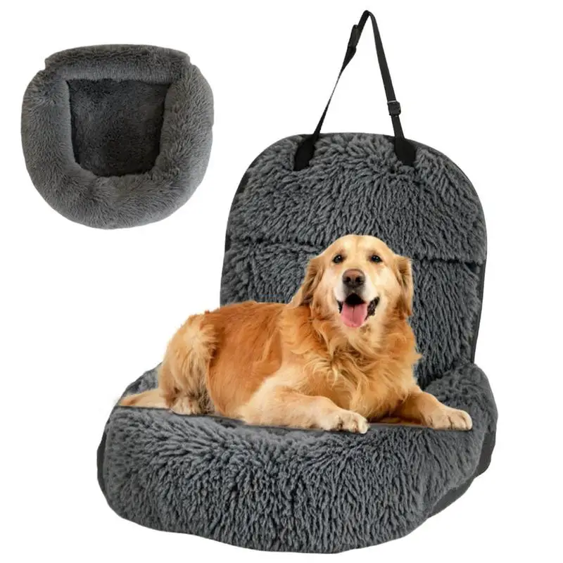 

Small Dog Car Seat Soft Furry Puppy Supplies Travel Carrier Comfortable Pet Travel Car Bed Soft Safety Cushion For Kids Teen