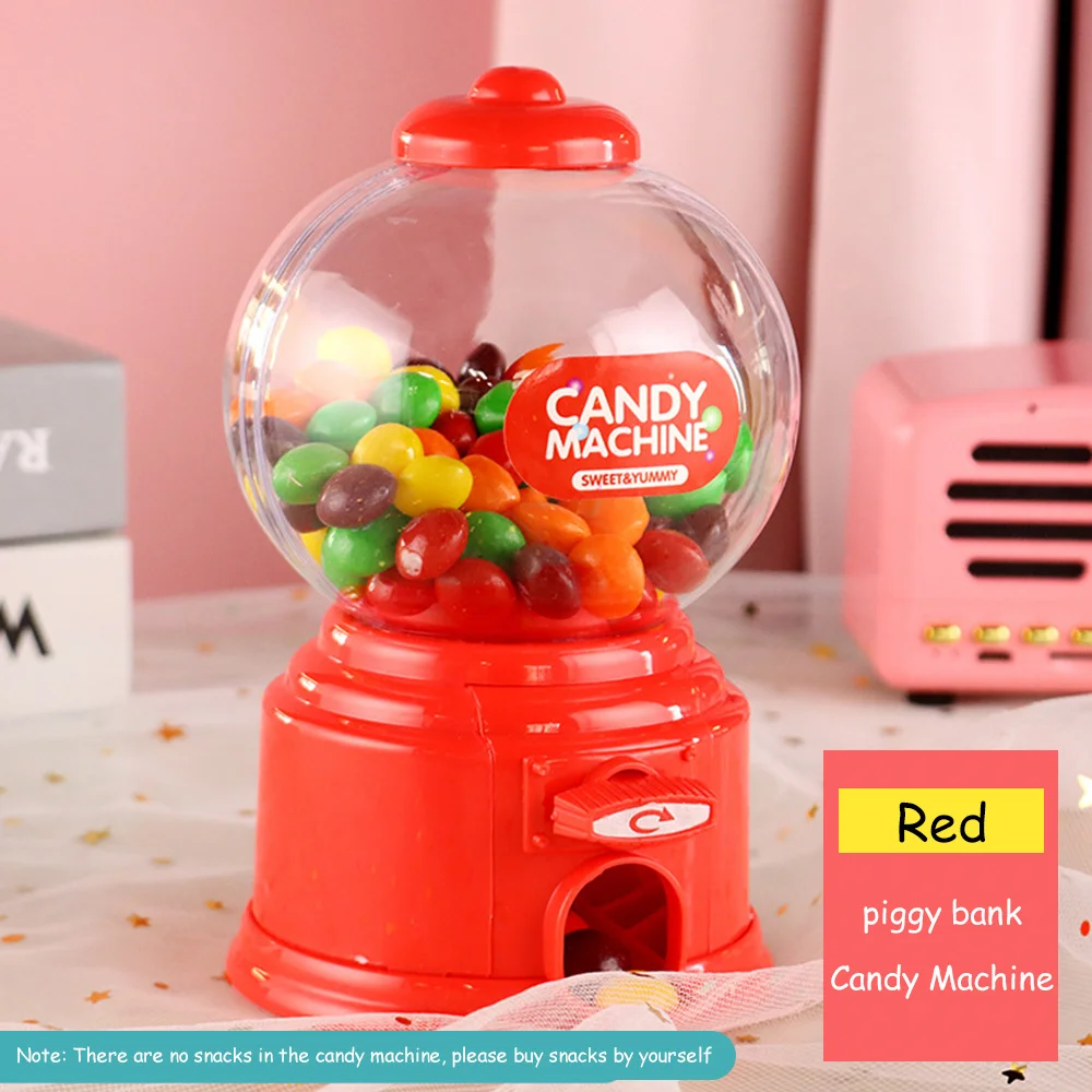 آلة حلوى صغيرة موزع فقاعات ، بنك عملات متعدد الألوان ، ألعاب أطفال ، هدايا أطفال ، صندوق ، زجاجة ، لطيف ، حلو ، ساخن #6