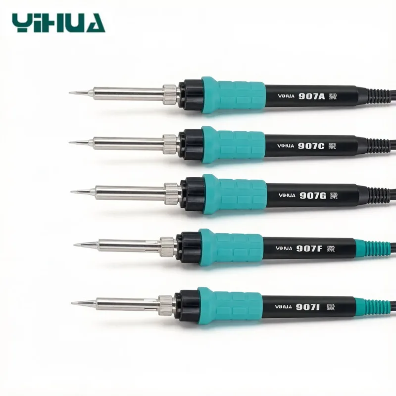 Yihua 907 Soldering Iron Anti Scald Silicone Cable Compatible with 907A 907C  907G 907F 907I Handles BGA for Professional Repair