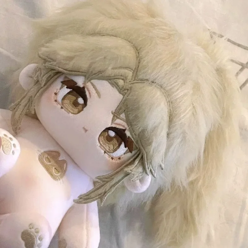 20cm honkai: star rail yanqing anime fantoche algodão bonecas estudante cauda figura boneca de pelúcia cosplay dos desenhos animados mudar roupas plushies