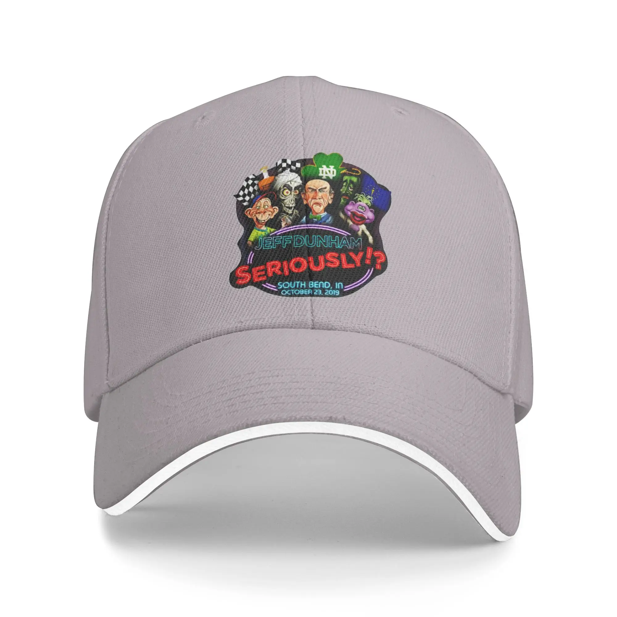 Hot Sale Jeff Dunham South Baseball Cap  Minimalist Visor Cap  Sports Training Visor Cap