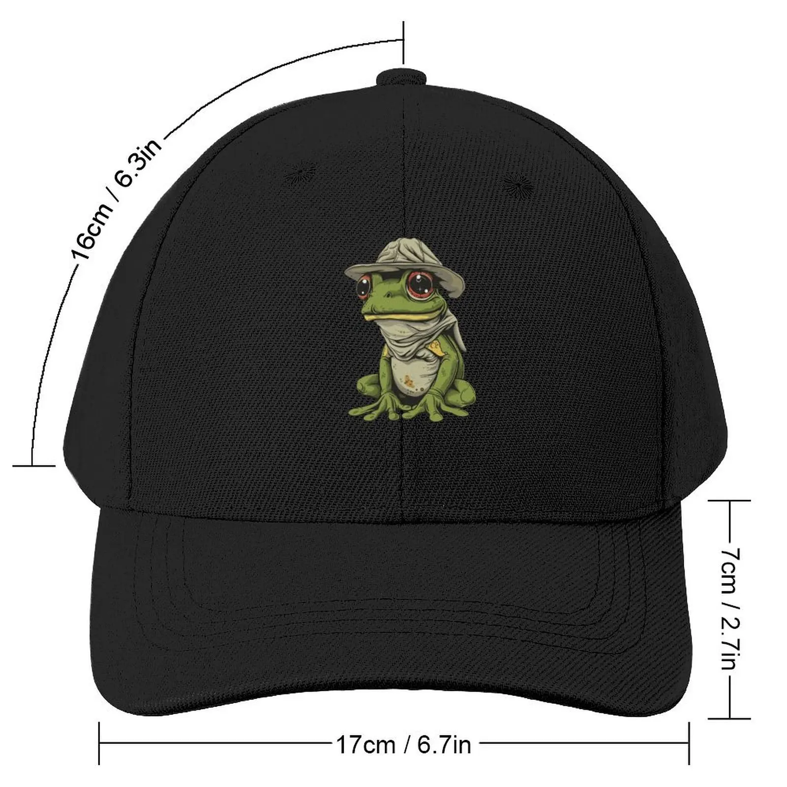 Screaming Froggy Baseball Cap Kids Hat dad hat Mens Caps Women's