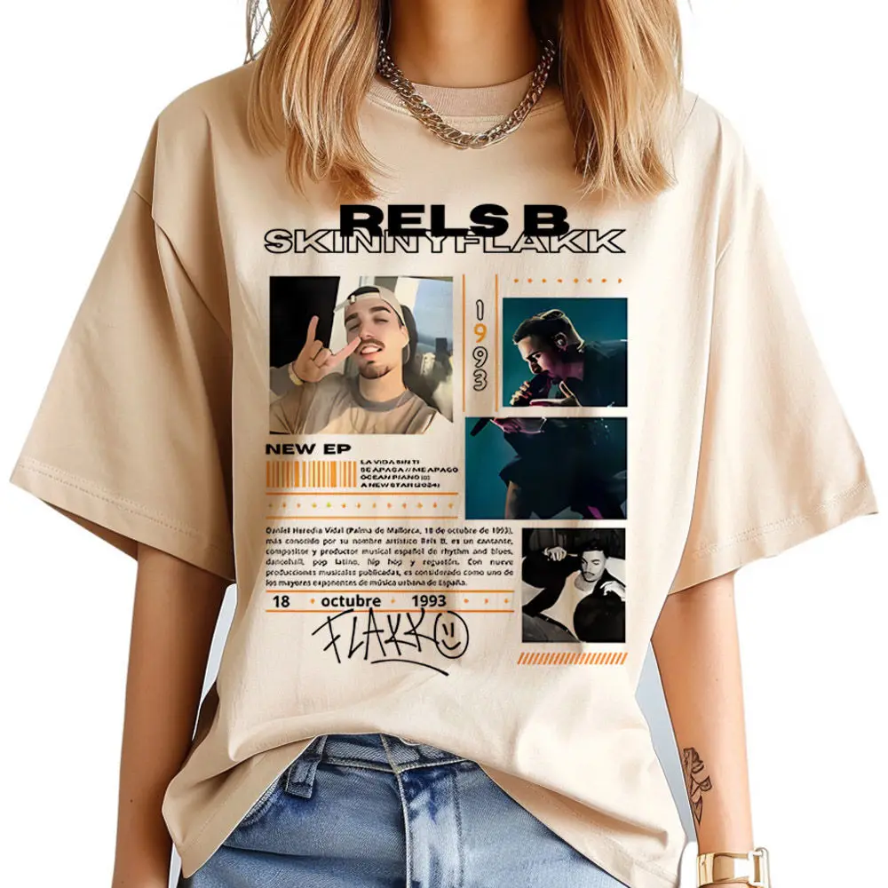 Rels b t shirt teen Graphic University Breathable Vintage tshirt Pastel Classic Y2k women Breathable Retro