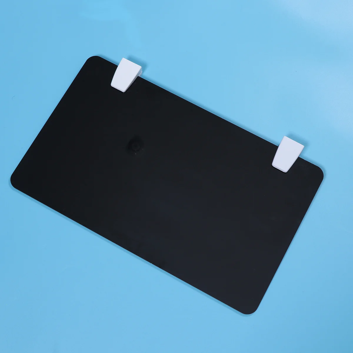 1 قطعة تقسيم سطح المكتب الاكريليك الأسود مكتب مقسم شاشة مكتب يربك لمحطة العمل المدرسية الخصوصية منظم مساحة العمل