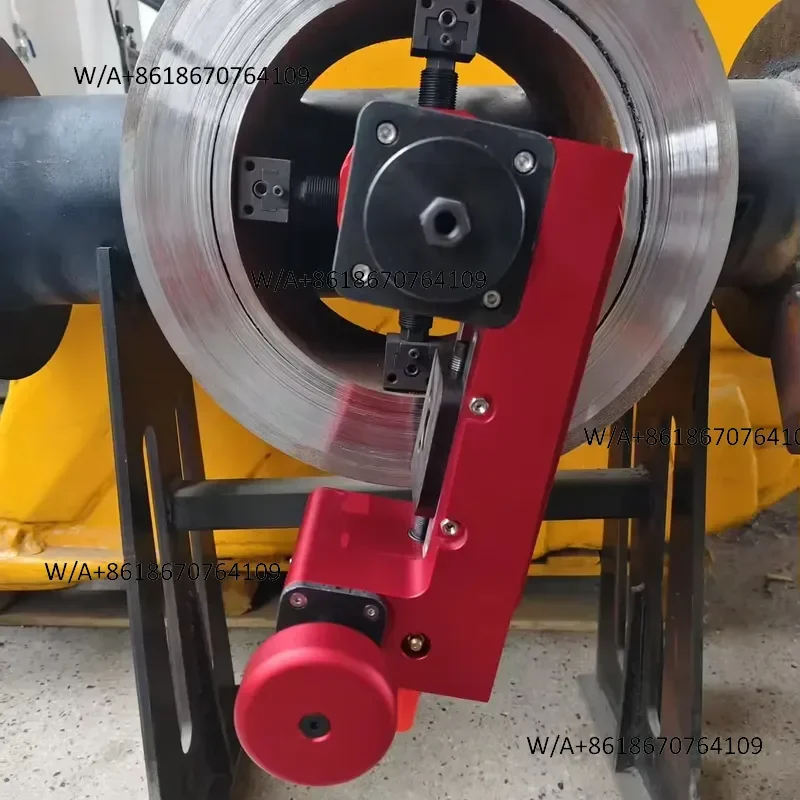 Portable MFC-350 Manual Flange Facer Convenient Hand Power Chamfering Machine