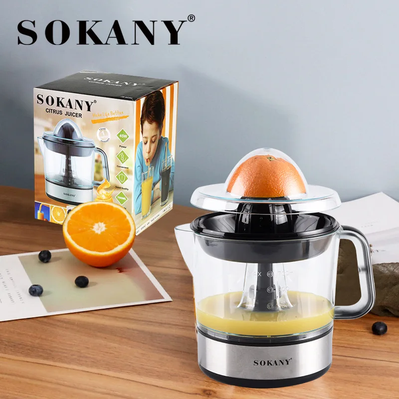 

SOKANY623D household electric juicer, juicing and separating machine, orange juice machine, European and British standards