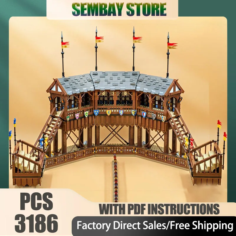 

Модульное городское здание Moc, строительный кирпич, модульный средневековый турнир, земной технологический блок, рождественская игрушка «сделай сам», строительный подарок