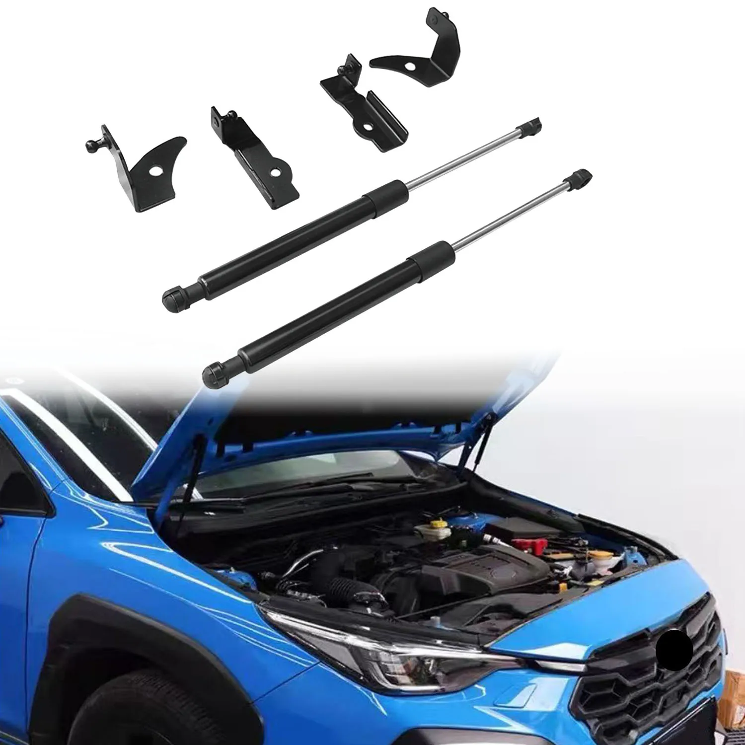 

For Subaru Crosstrek GU 2024 2025 Car Accessories Front Hood Struts Shocks Lift Supports Gas Springs Replacement 2pcs