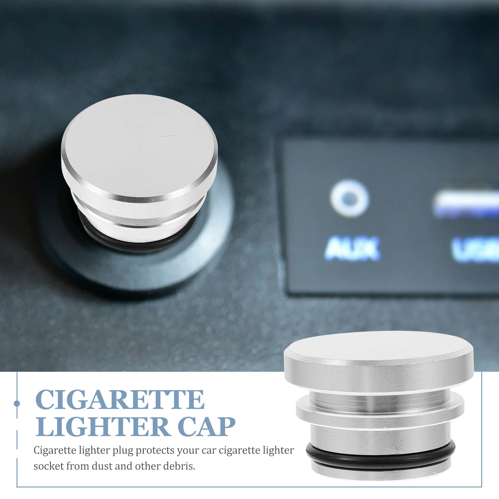 Car Cigarette Lighter Dust Plug Replacement Cap Automotive Supplies Cover Cigarettes Socket Accessories