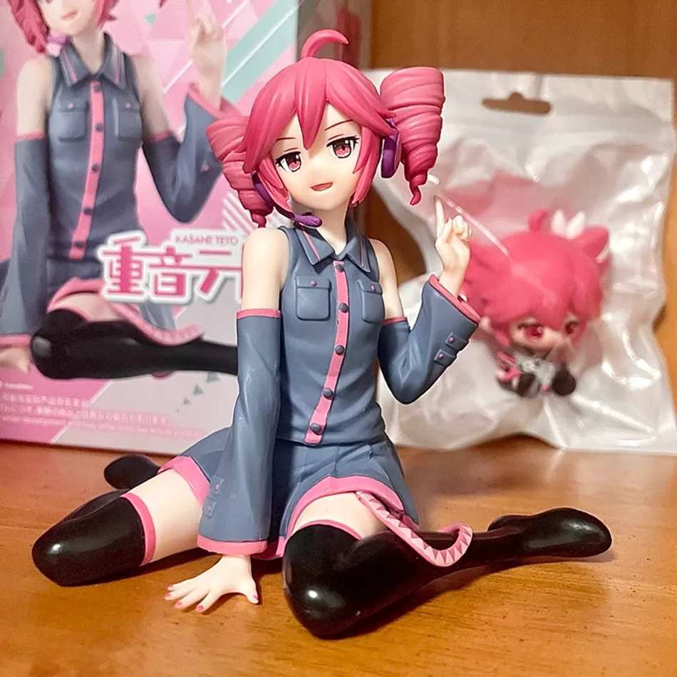 Figura Original SEGA de 14 cm, Fave Prepainted Premium Chokonose, Modelo Utau Kasane Teto, Figura Terminada, Decoración, Juguete, Regalo
