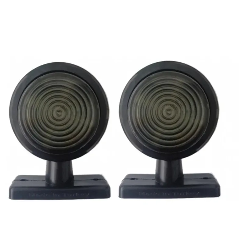 2PCS Double Face Caravan Light Outline LED Side Light Truck 12V 24V Car Trailer Stop Rear Side Marker Light Waterproof