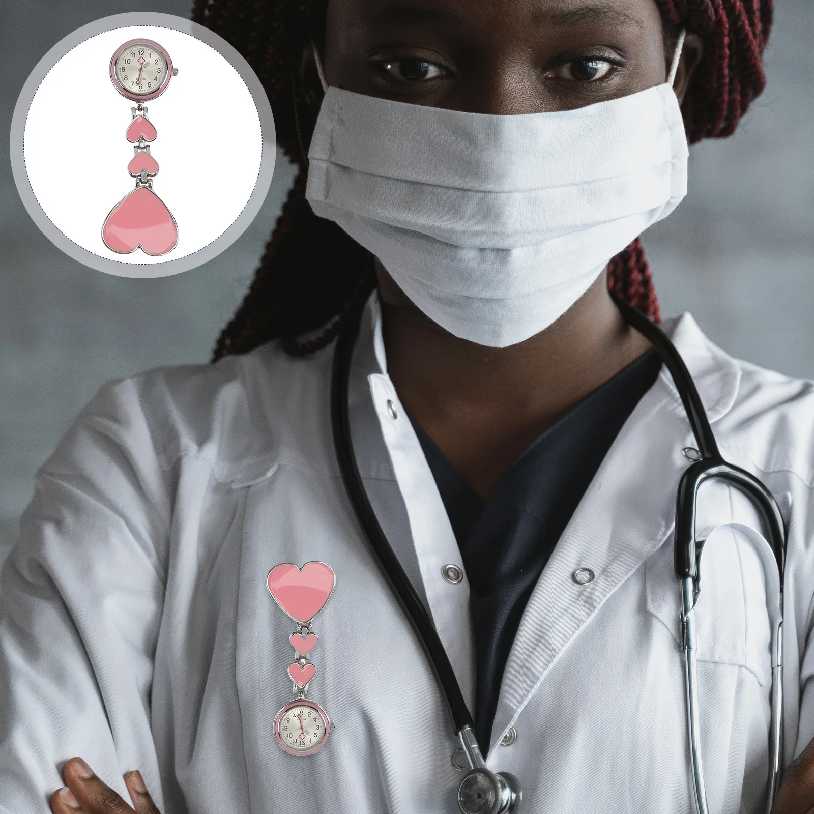 

1Pcs Professional Nurse Watch High Quality Safe Durable Practical Great Gift for Families Studying Nursing Nurse Watch