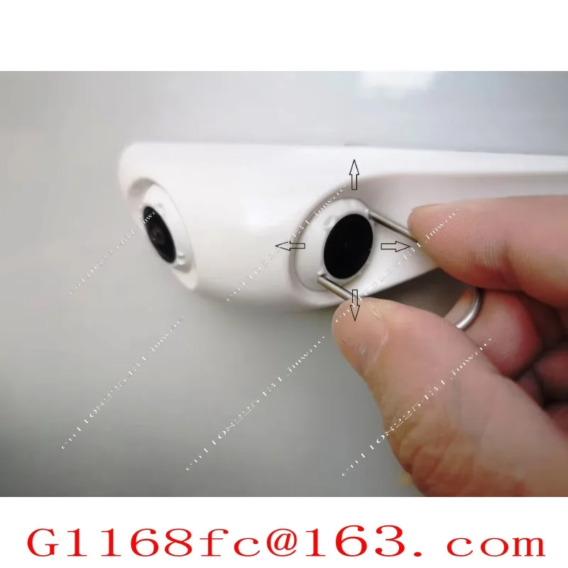 2 in 1 Vehicle Car Blind Spot Door Side View Camera 1080P No Drilling with Sticker