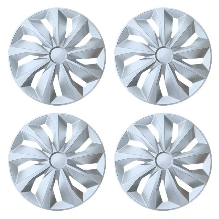 4 stks/set Universele Auto Ijzer Staal Wiel Wieldop R14 R15 R16 Inch Vervanging Hub Caps Velg Cover PP Band accessoires