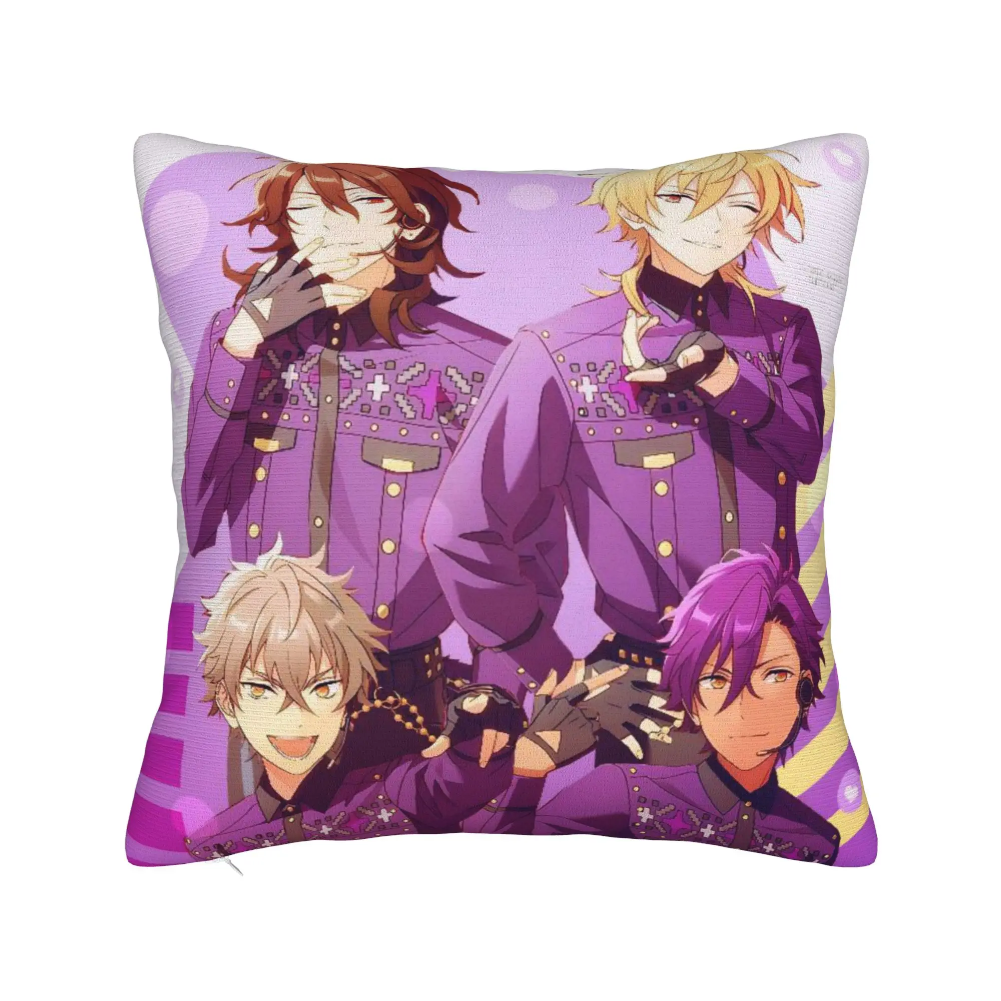 E-Ensemble-Stars Pillowcase Merchandise Printing Cushion Cover Gift  Pillow Case Cover Seat Multi-Size
