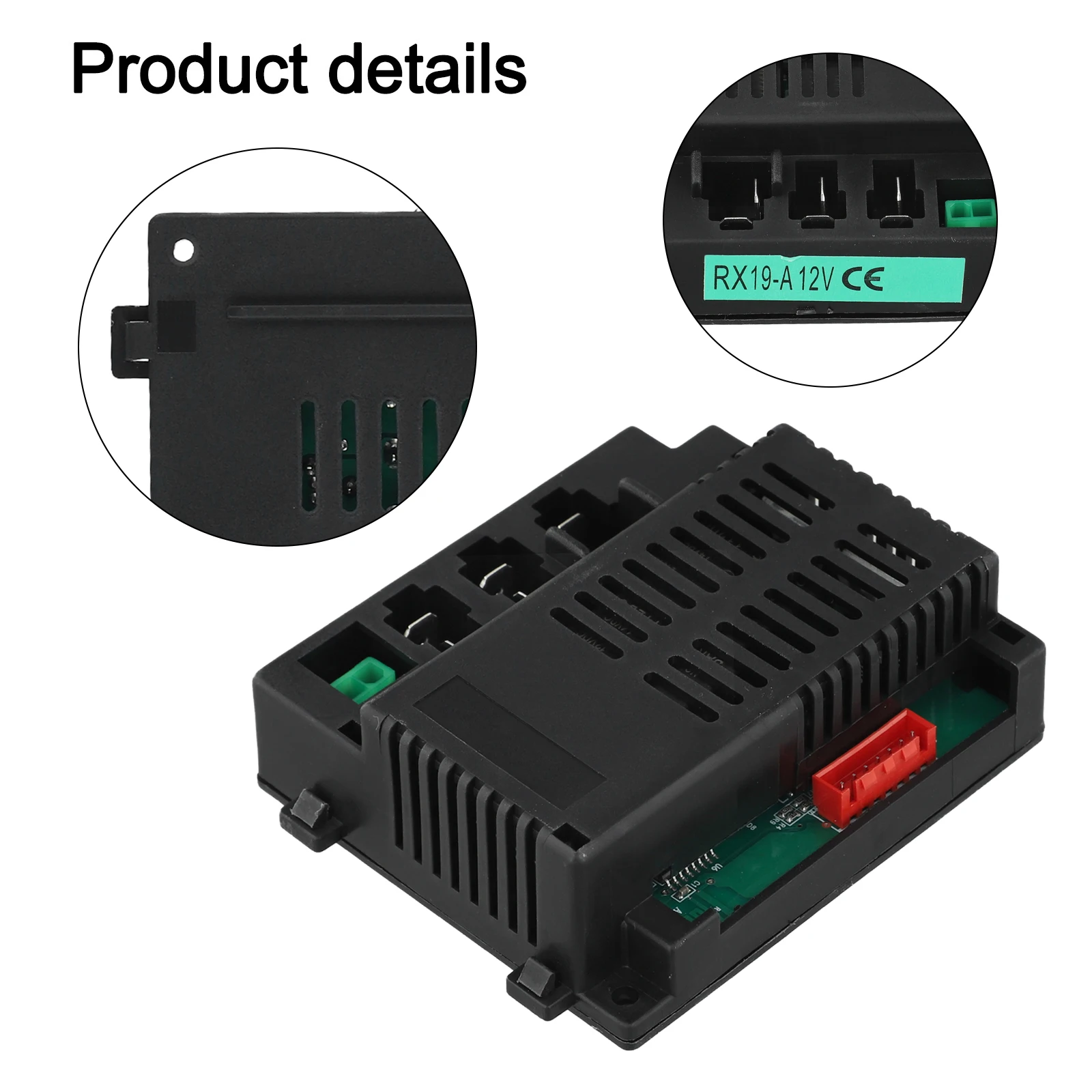 RX19 12V Receiver And 2.4G Remote Control Kit For Children Electric Ride On Toy Car Replacement Parts Accessories