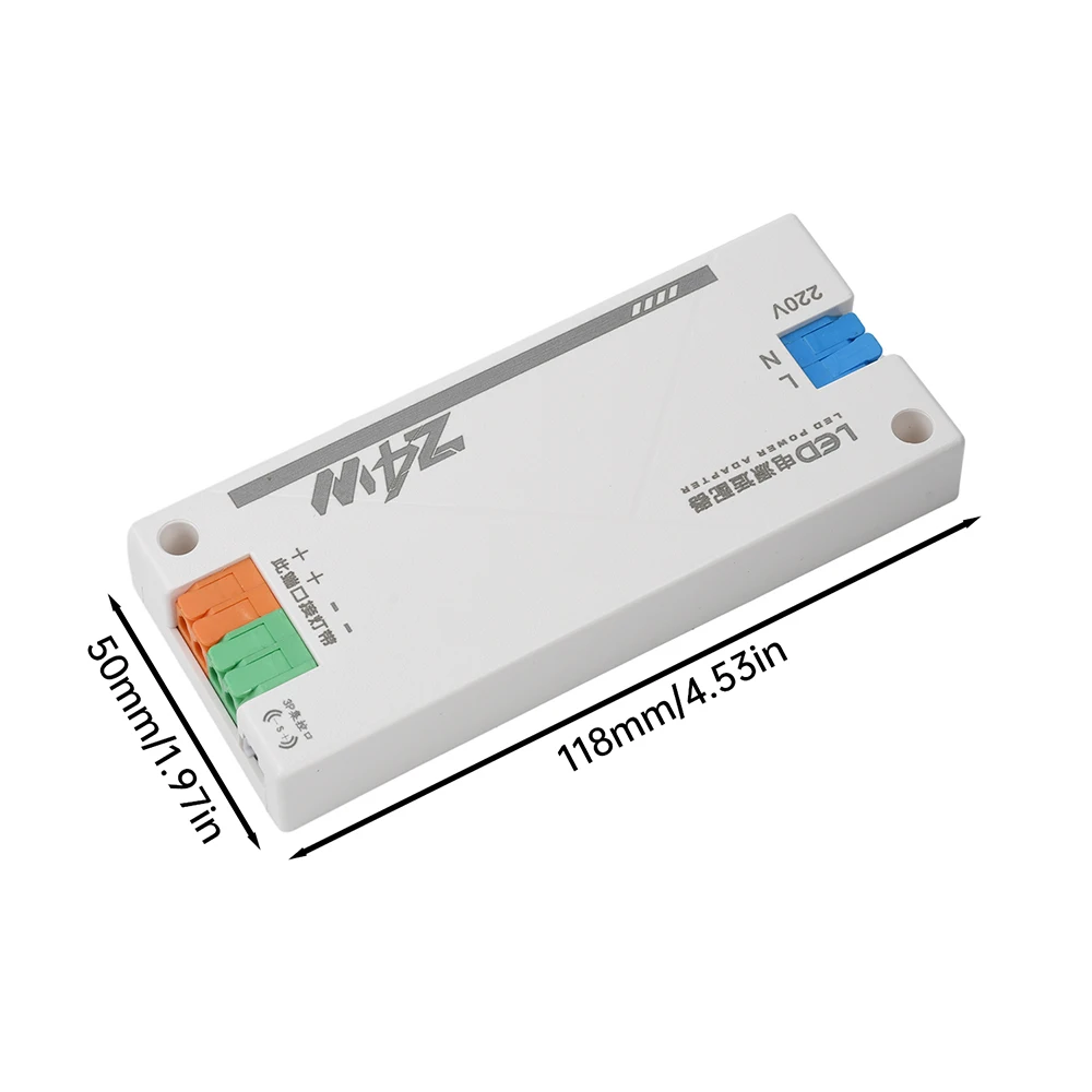 24V LED ドライバー電源 AC180-240V 定電圧スイッチ電源インテリジェントキャビネット照明ストリップ 24 ワット 36 ワット 60 ワット 100 ワット