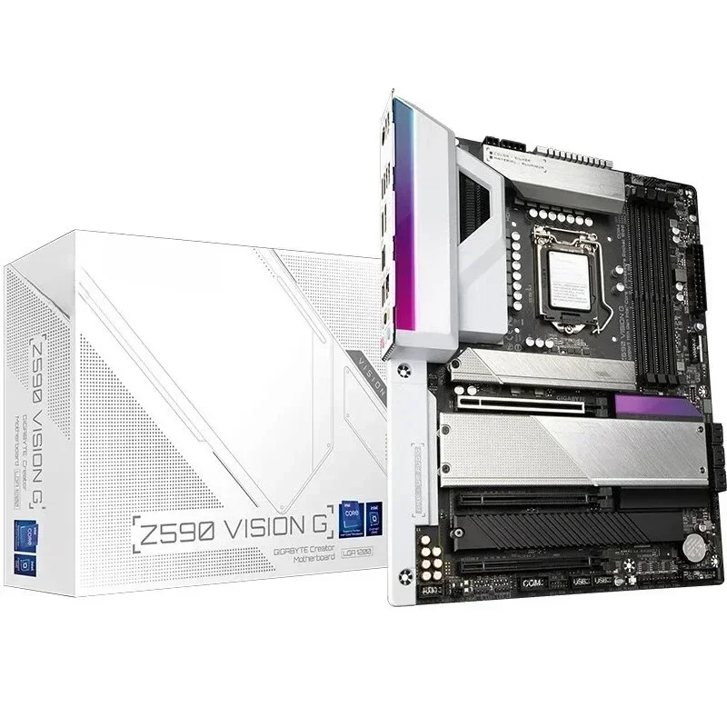 Z590 VISION G Snow Eagle Computer Motherboard Esports Motherboard I7 11700K Boxed